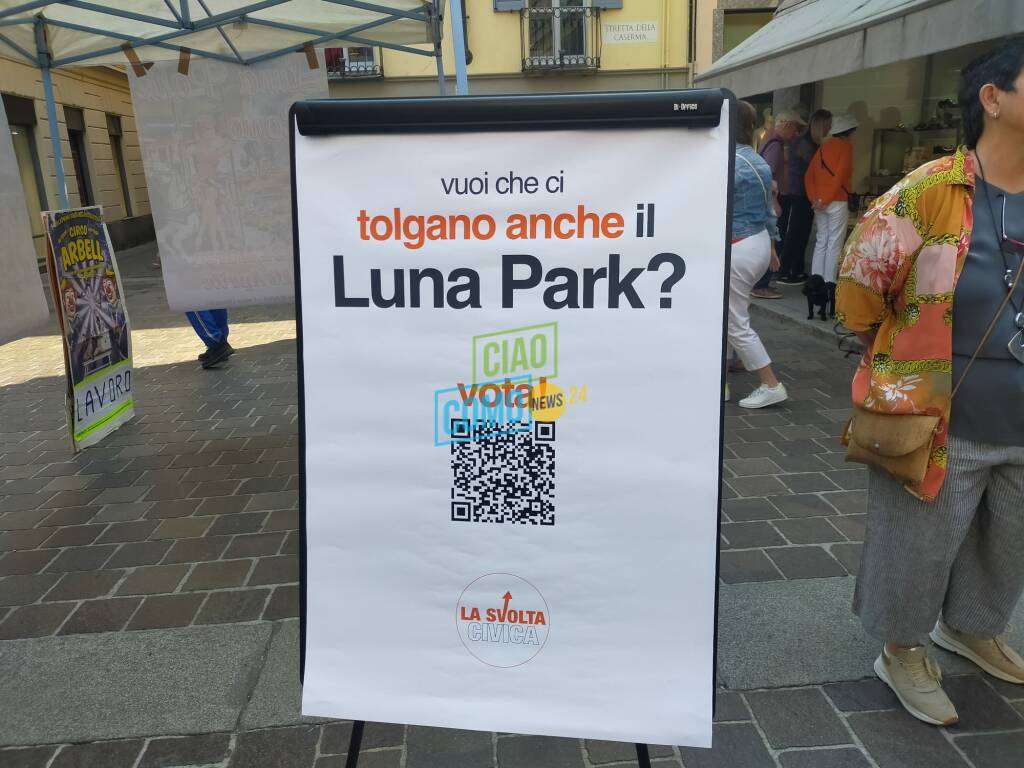 Sondaggio sul Luna Park a Muggiò, Svolta Civica all’attacco del sindaco:”Provvedimento illegittimo”